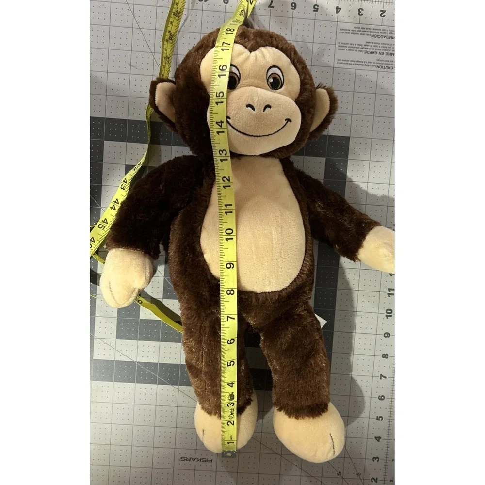 Build A Bear Workshop Monkey Chimp Retired 18 In Plush 2019 Embroidered Smile